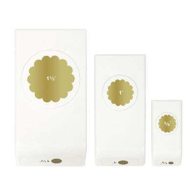 We R Memory Keepers Motivstanzer -  Layered Punch Scallop Circles